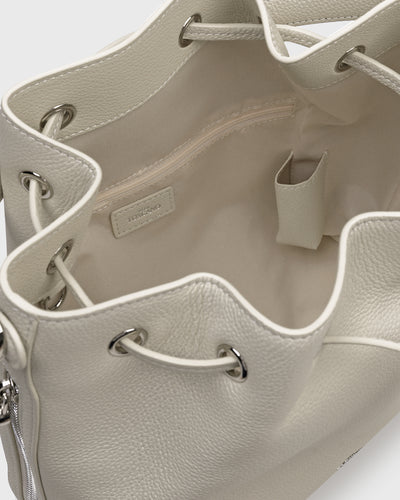 Lena Bucket Bag (Cream)