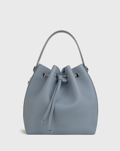 Lena Bucket Bag (Blue)