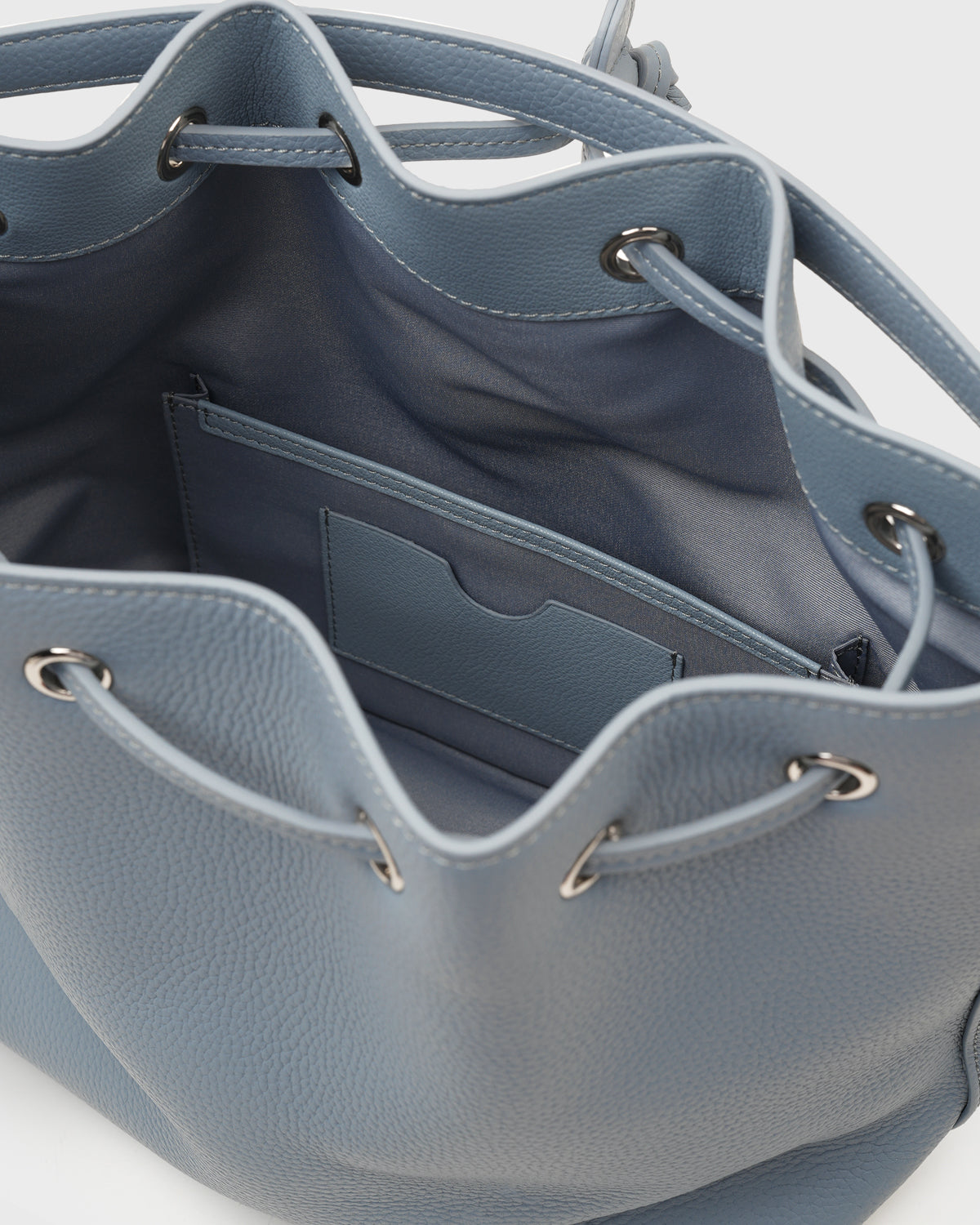 Lena Bucket Bag (Blue)