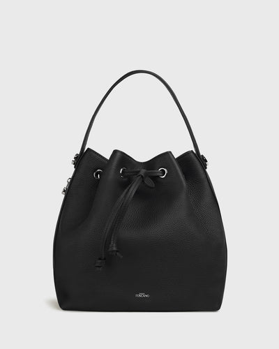 Lena Bucket Bag (Black)