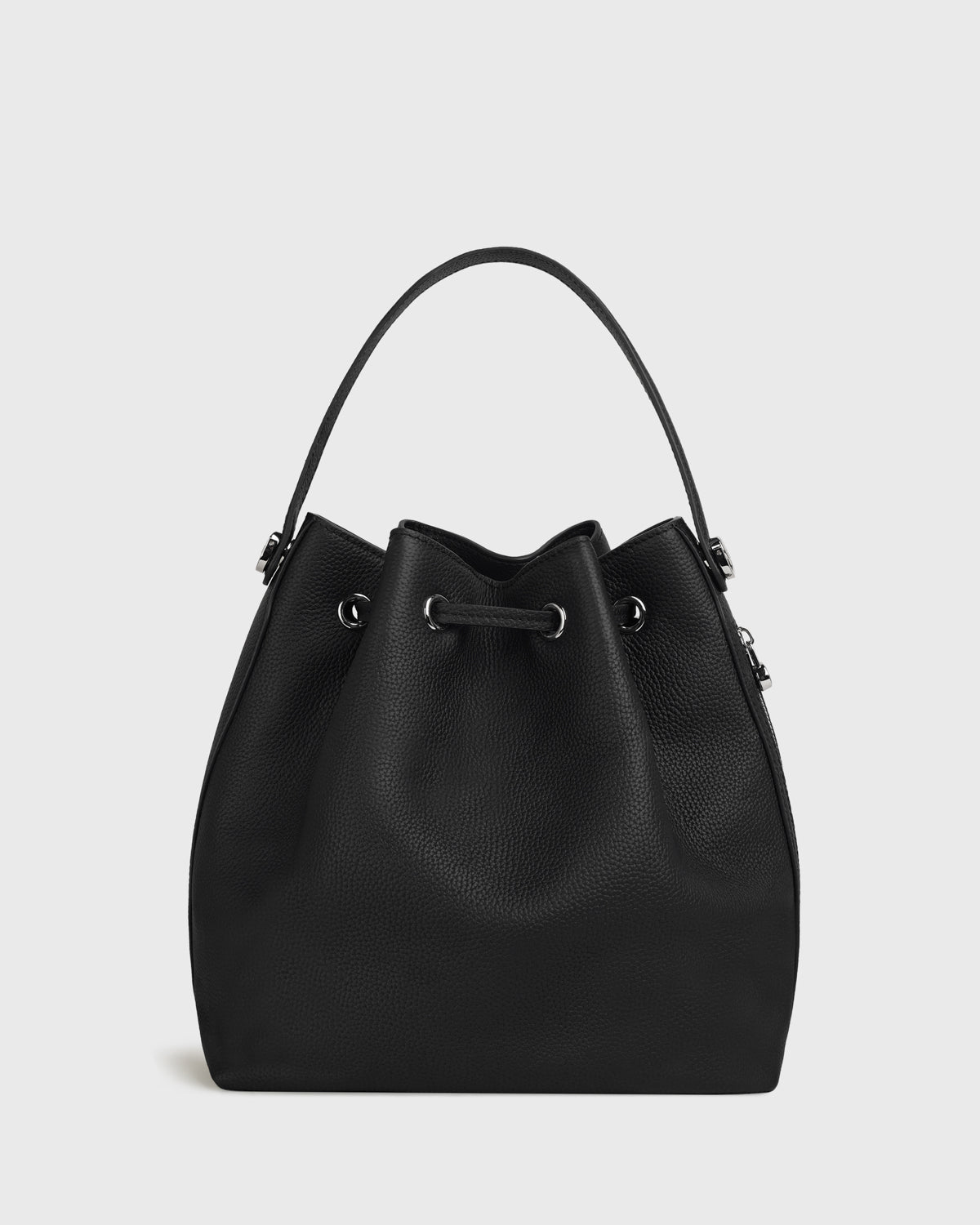 Lena Bucket Bag (Black)
