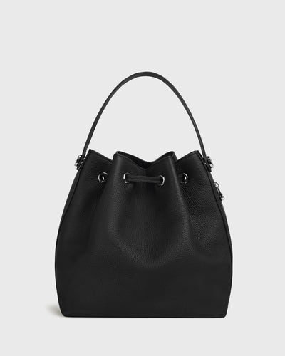 Lena Bucket Bag (Black)