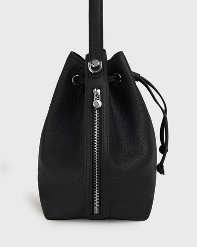 Lena Bucket Bag (Black)