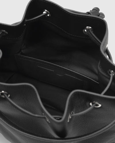 Lena Bucket Bag (Black)