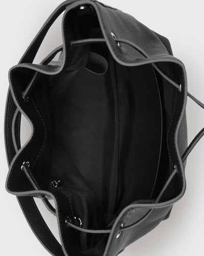 Lena Bucket Bag (Black)