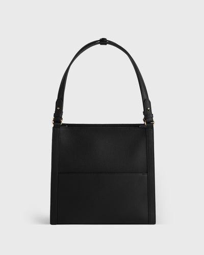 Mae Boxy Tote (Black)