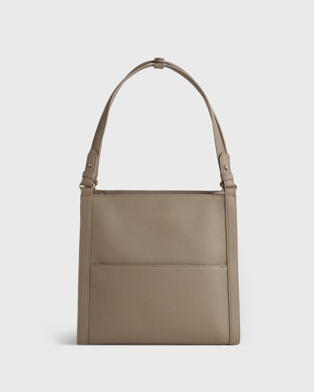 Mae Boxy Tote (Taupe)