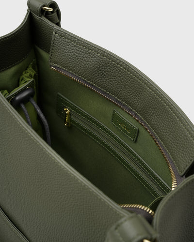 Mae Boxy Tote (Olive)
