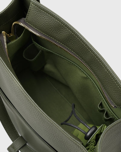 Mae Boxy Tote (Olive)