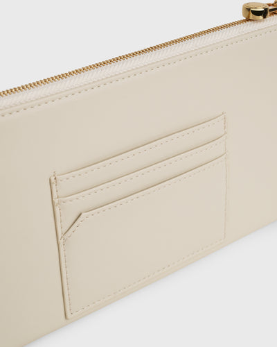 Nova Wristlet Clutch (Cream)
