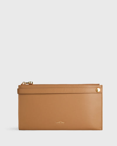 Nova Wristlet Clutch (Toffee)