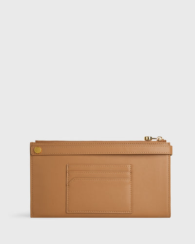 Nova Wristlet Clutch (Toffee)