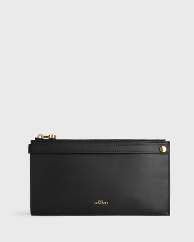 Nova Wristlet Clutch (Black)