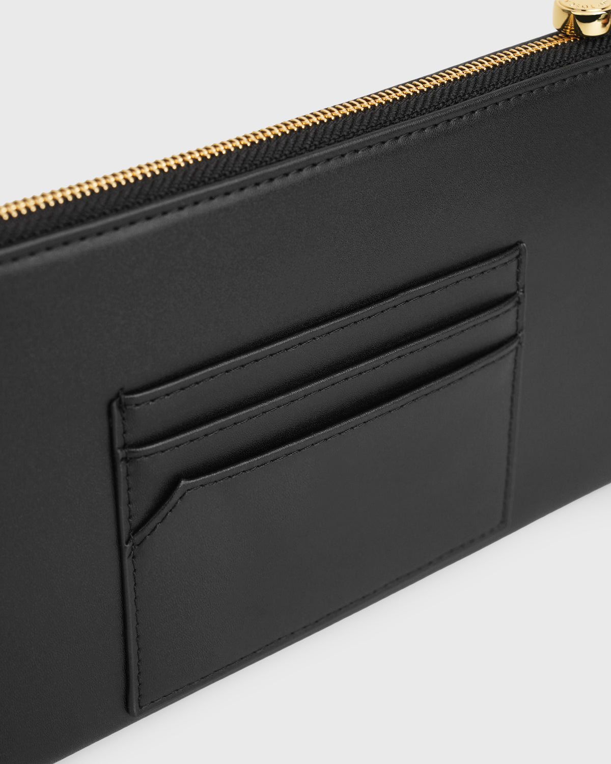 Nova Wristlet Clutch (Black)