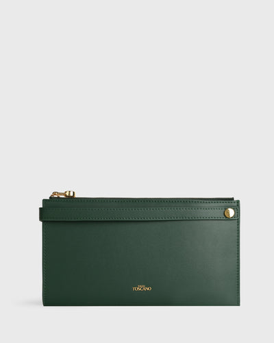 Nova Wristlet Clutch (Forest)