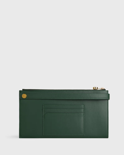 Nova Wristlet Clutch (Forest)