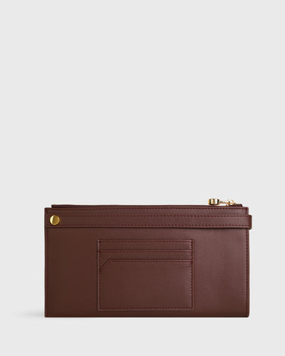 Nova Wristlet Clutch (Wine)