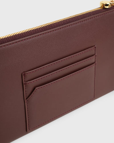 Nova Wristlet Clutch (Wine)