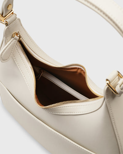 Nova Structured Hobo (Cream)