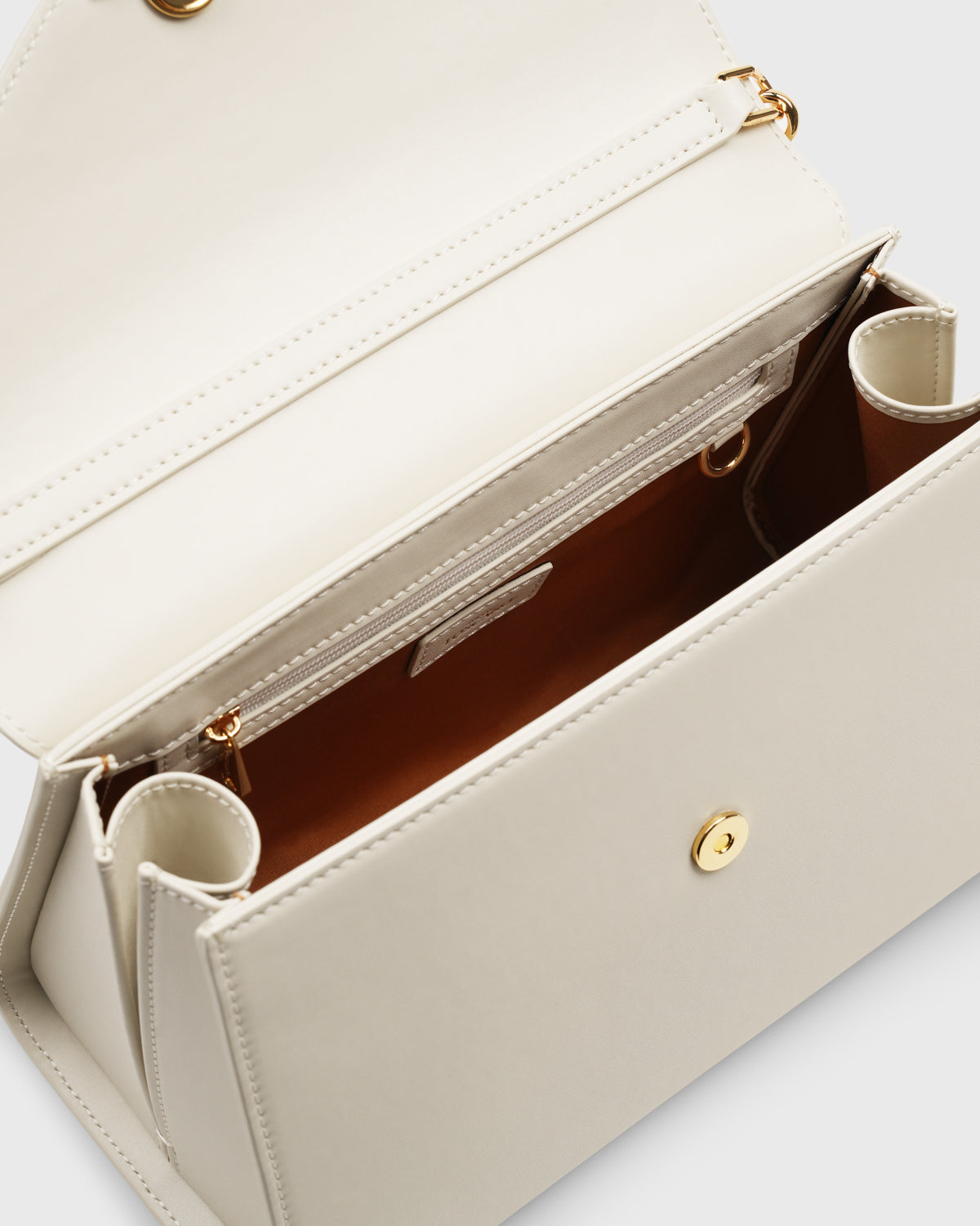 Nova Top Handle (Cream) - Tocco Toscano