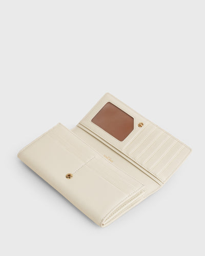 Nova Long Wallet (Cream)