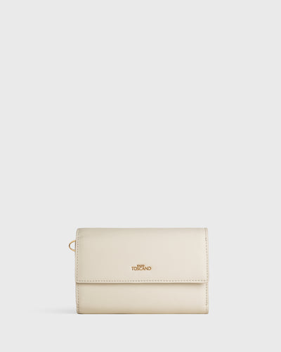 Nova Trifold Wallet (Cream)