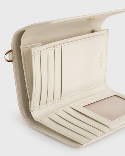Nova Trifold Wallet (Cream)