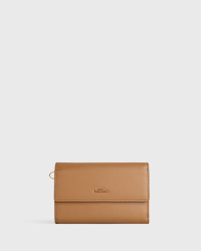 Nova Trifold Wallet (Toffee)