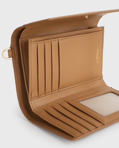 Nova Trifold Wallet (Toffee)