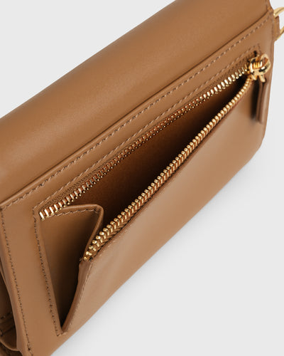 Nova Trifold Wallet (Toffee)