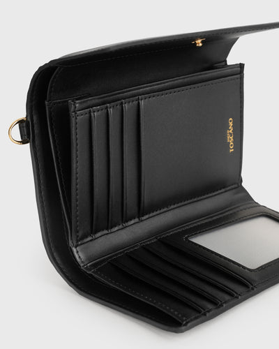 Nova Trifold Wallet (Black)
