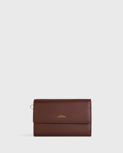 Nova Trifold Wallet (Wine)