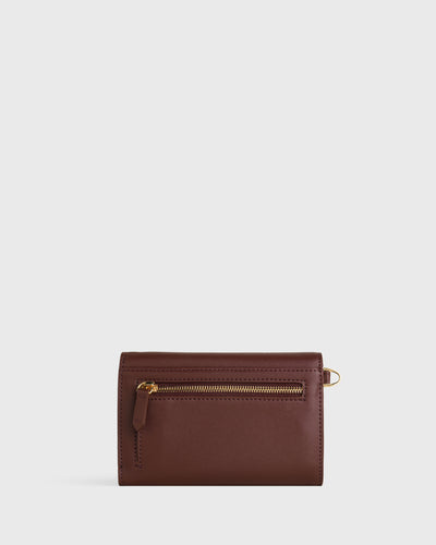 Nova Trifold Wallet (Wine)