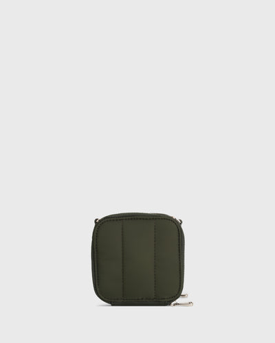 Elle Jewellery Case (Dark Moss)