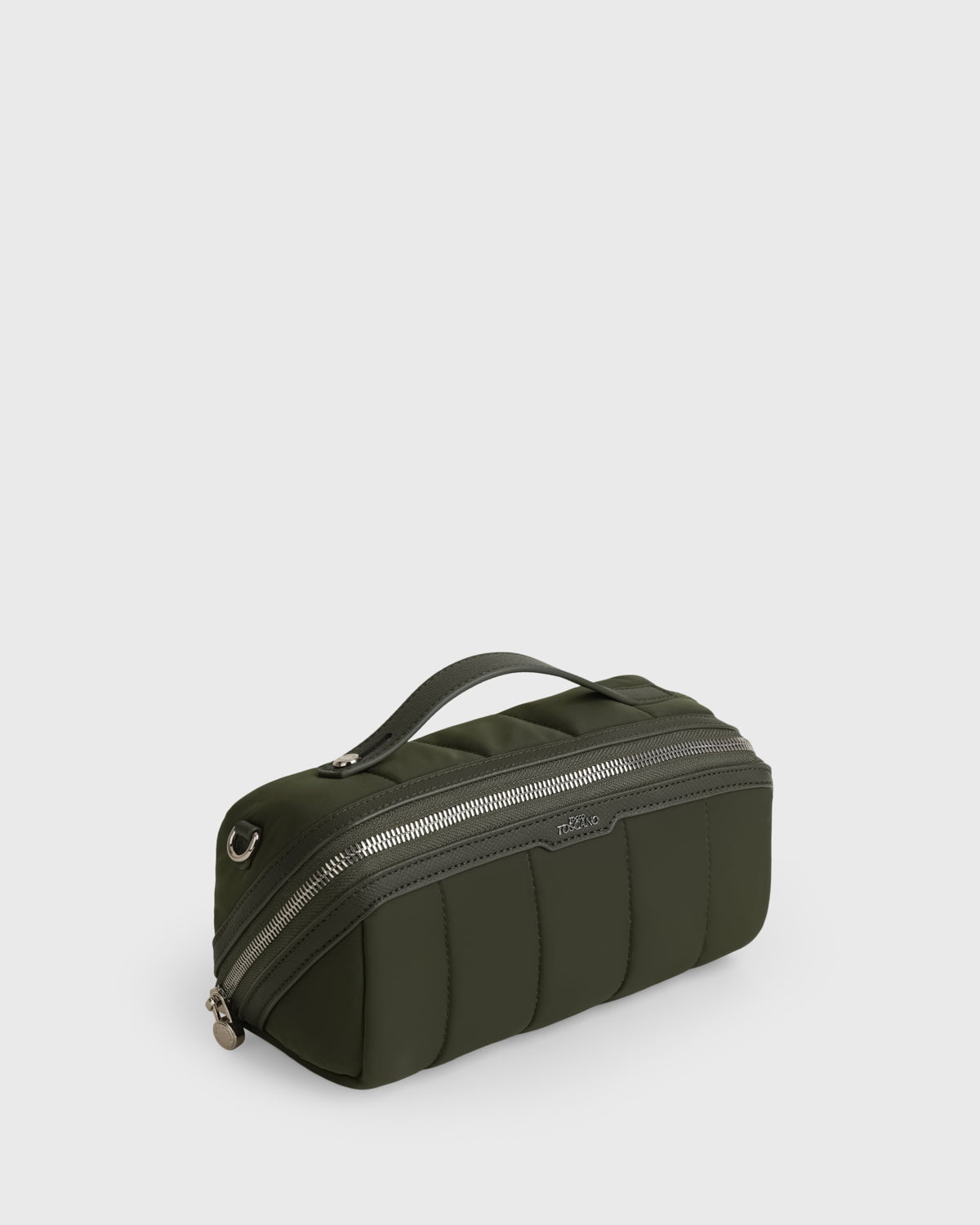 Elle Cosmetic Bag (Dark Moss)