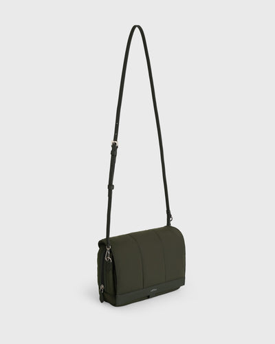 Elle Toiletry Bag (Dark Moss)