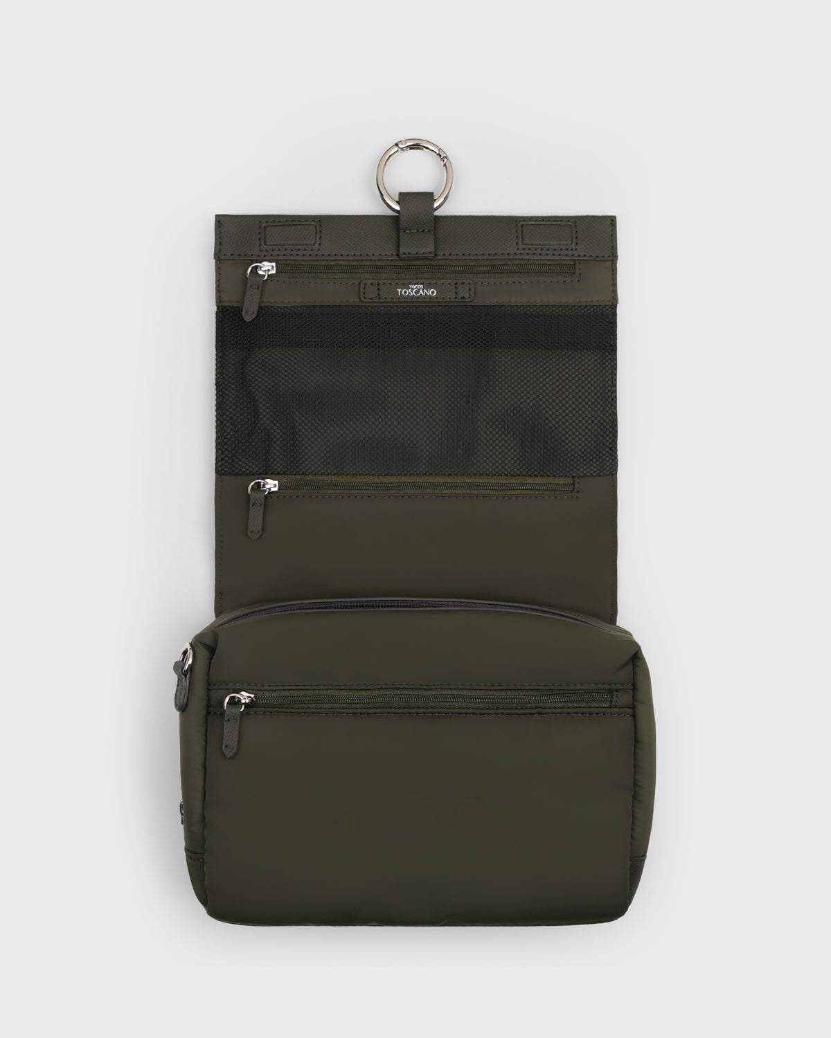 Elle Toiletry Bag (Dark Moss)