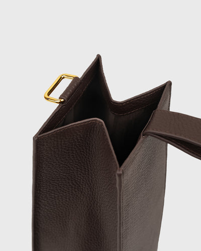 Rosa Wine Bag (Dark Plum)