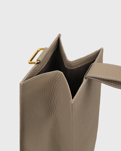 Rosa Wine Bag (Taupe)