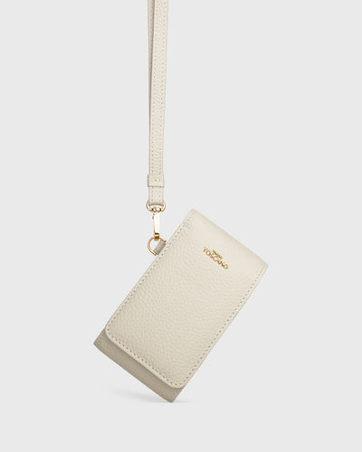 Marlows Dual Lipstick Holder with Lanyard (Cream)