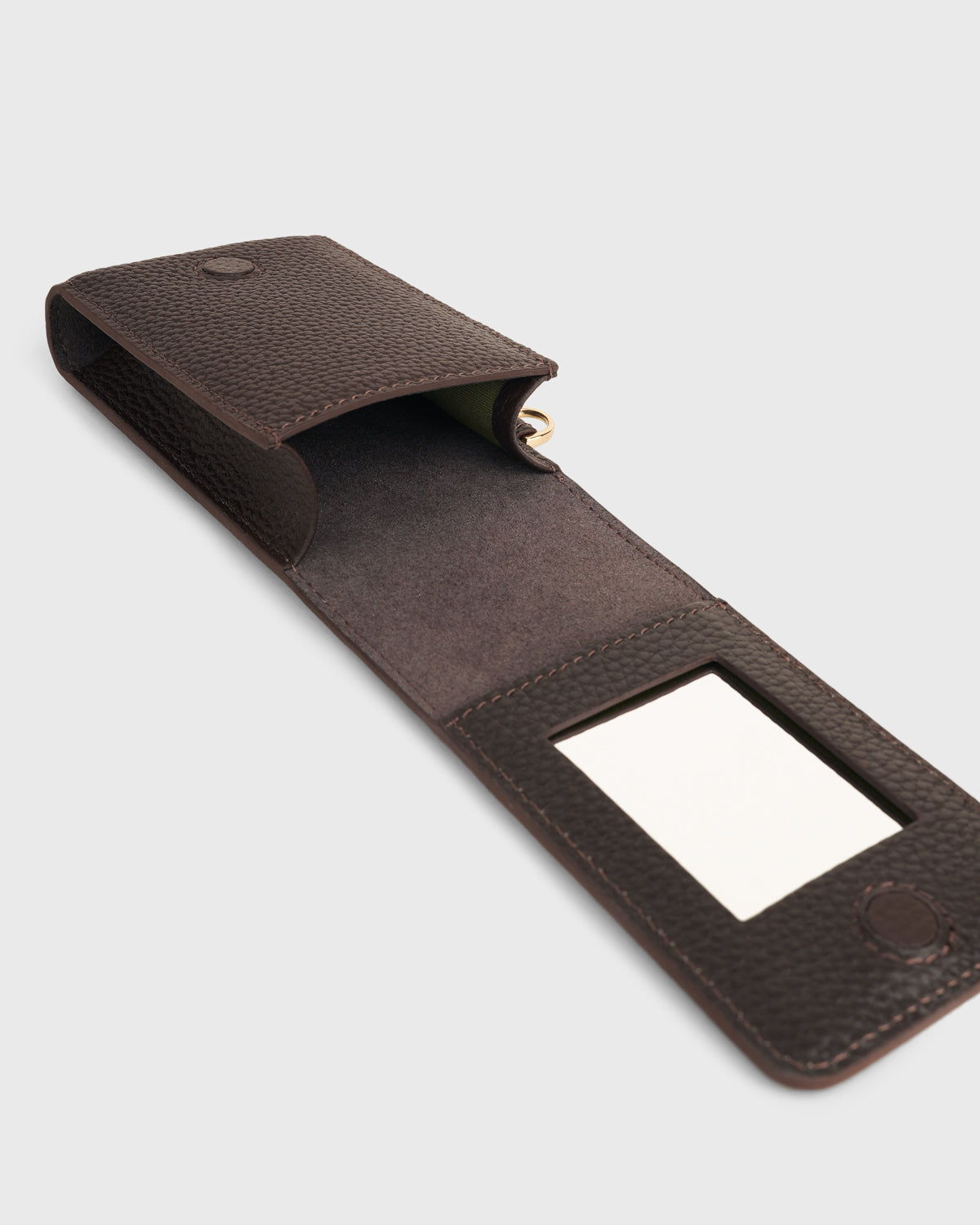 Marlows Dual Lipstick Holder with Lanyard (Dark Plum)