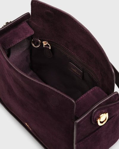 Luisa Hobo Mini (Plum) | Pre-order