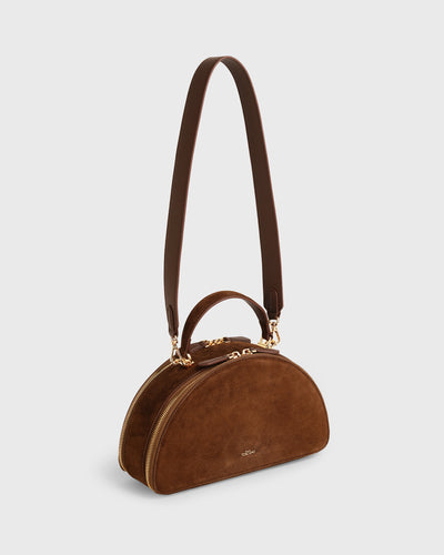 Luisa Train Case (Chocolate)