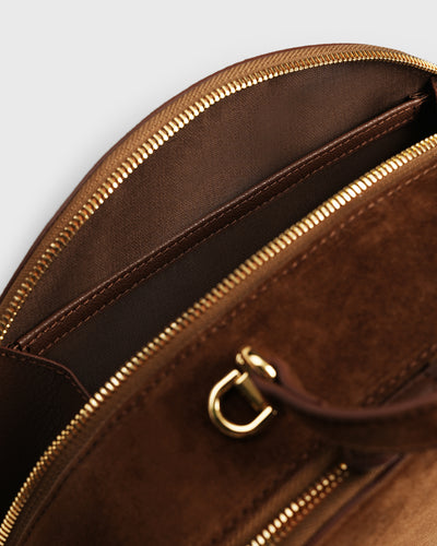 Luisa Train Case (Chocolate)