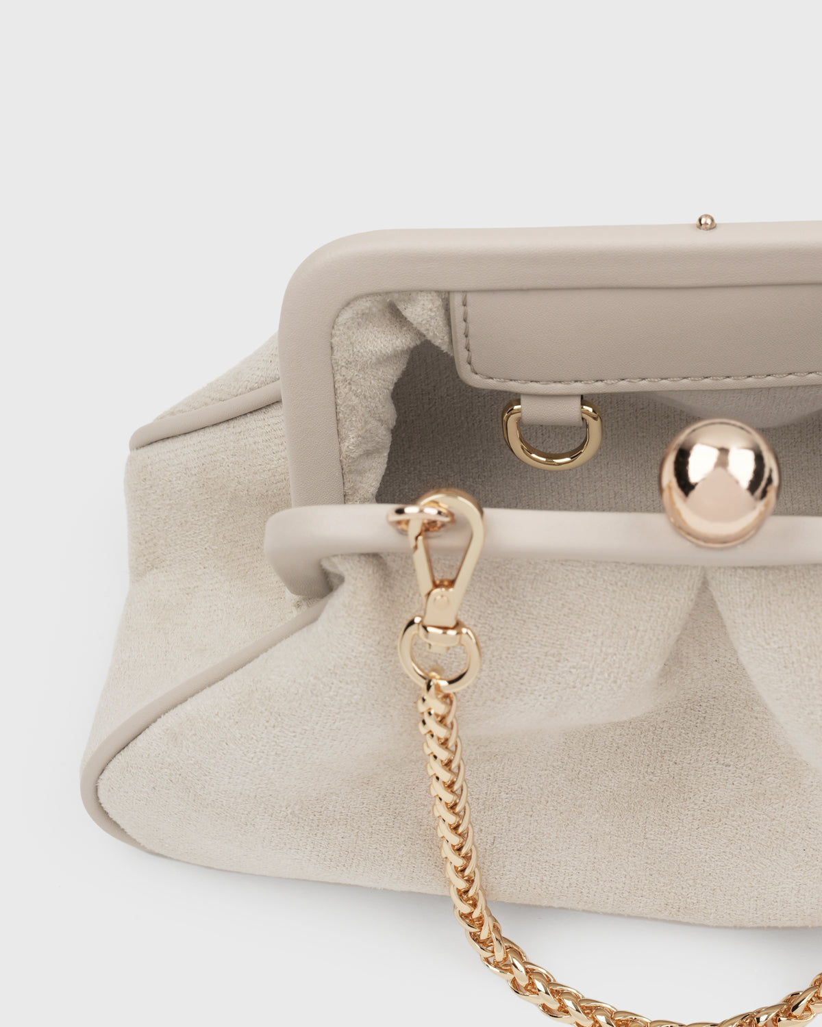 Noemi Clutch (Champagne)