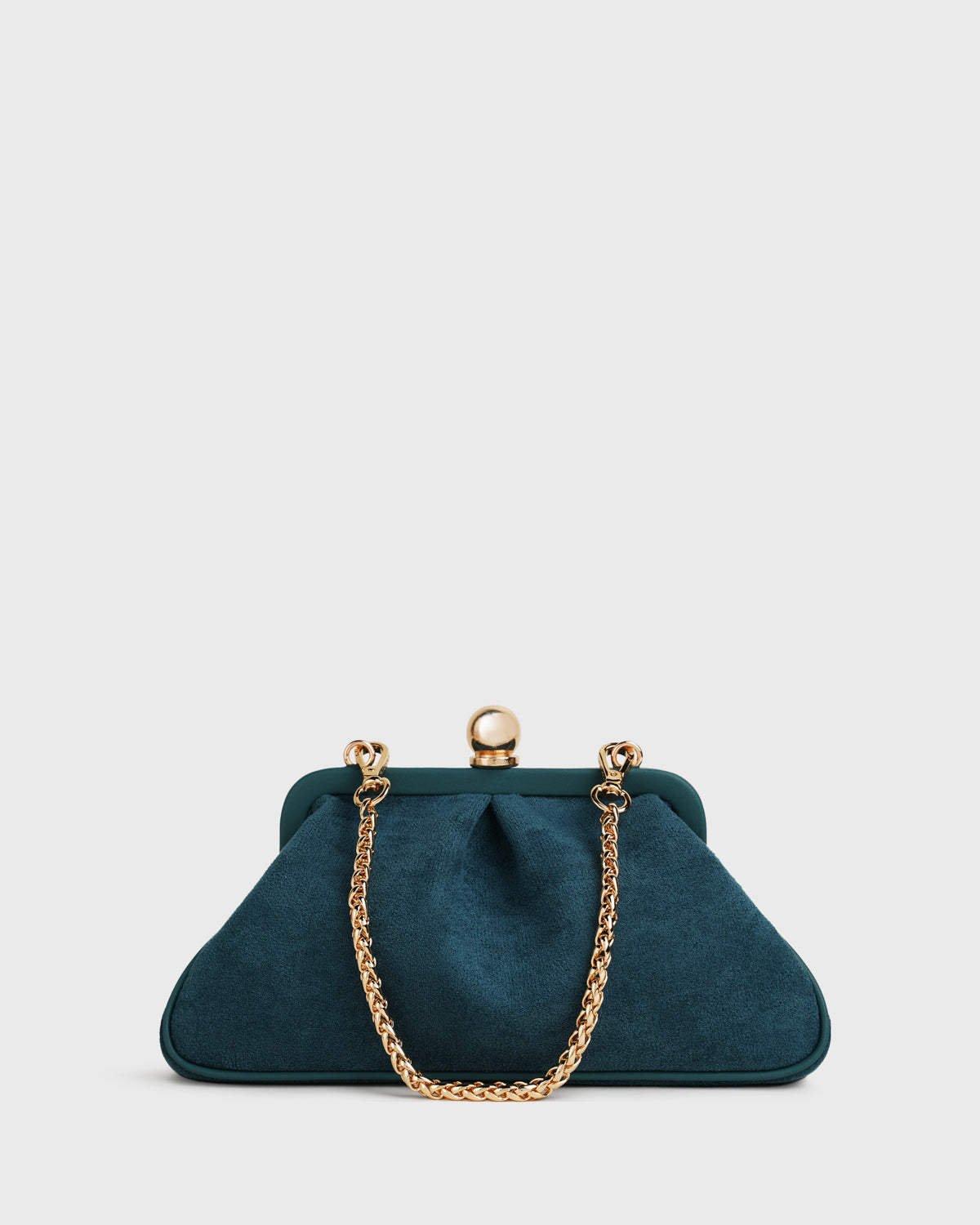 Noemi Clutch (Crystal Teal)