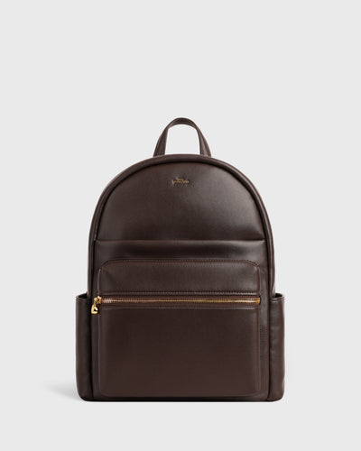 chester faux leather backpack Bianca Backpack (Dark Plum)