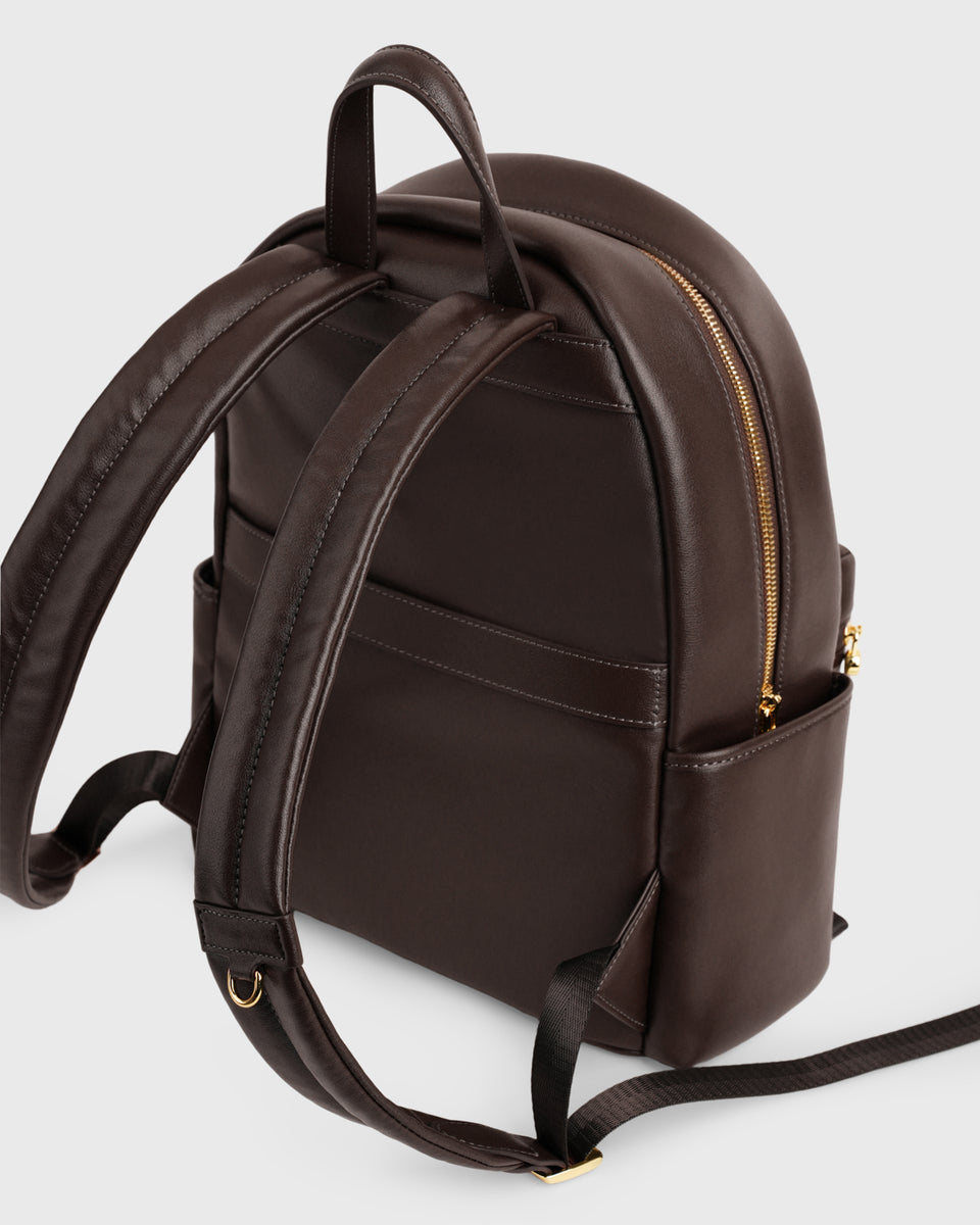 Bianca Backpack (Dark Plum) - Tocco Toscano