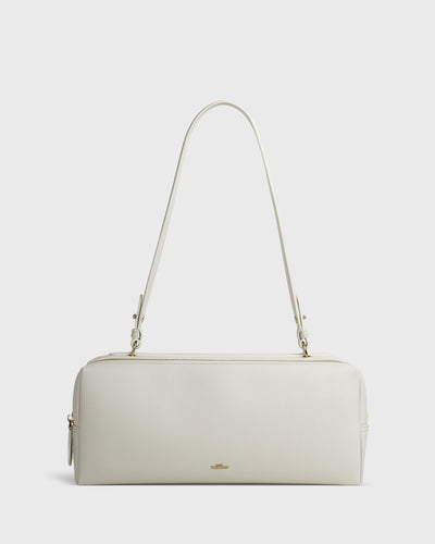 Savina Shoulder Bag (Cream)