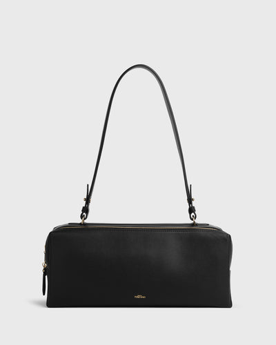 Savina Shoulder Bag (Black)